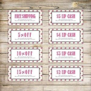 Senegence Cash/Coupons